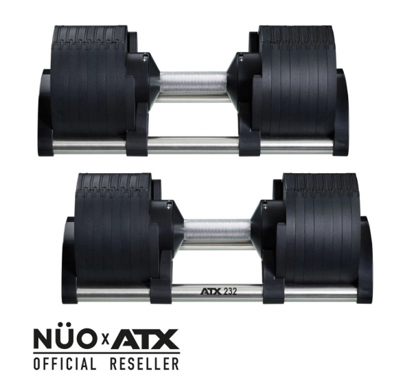 Nueobell® - die Kompakthanteln mit System von 2 - 20 kg oder 2 - 32 KG - Optional Hantelständer