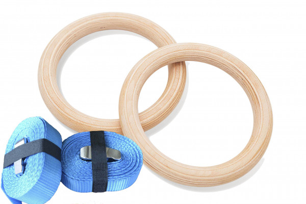 GYM Rings - Turnringe aus SCHICHTHOLZ