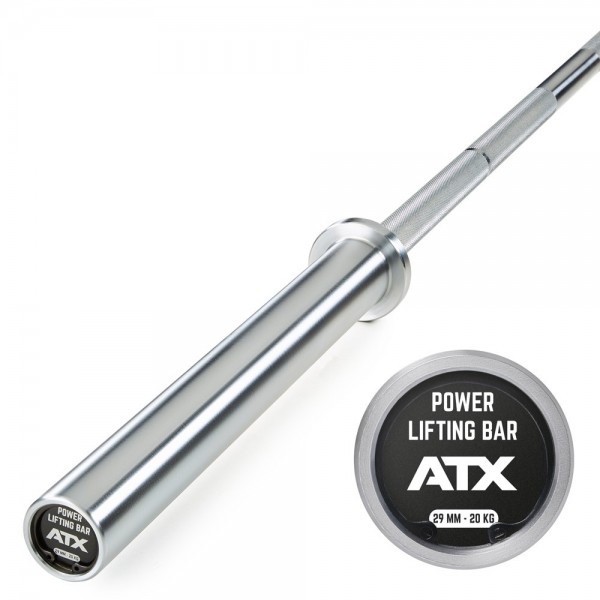 ATX® Powerlifting Bar Warrior - Kraftdreikampfhantel Chrom